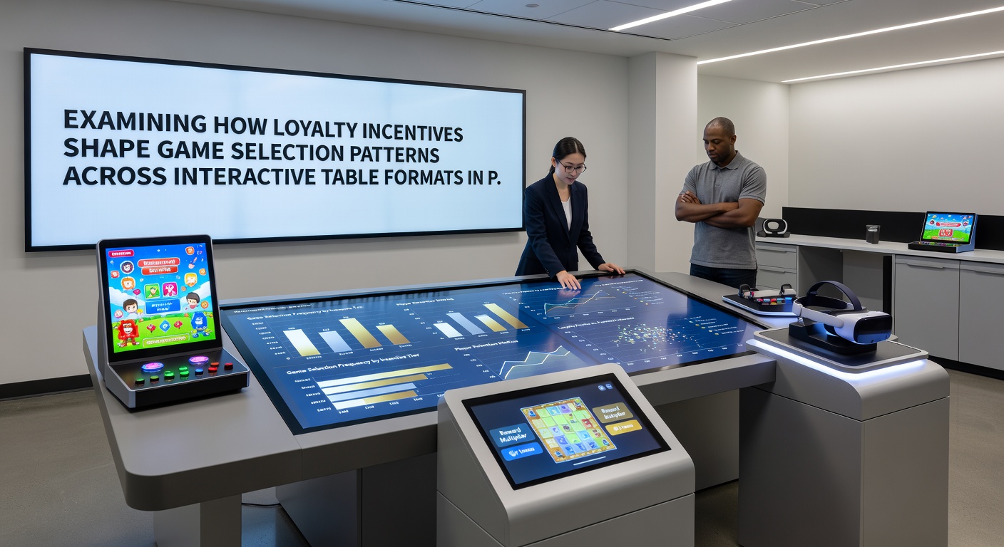 Mobile Nutzer bei interaktiven Tischspielen mit Loyalty-Boni